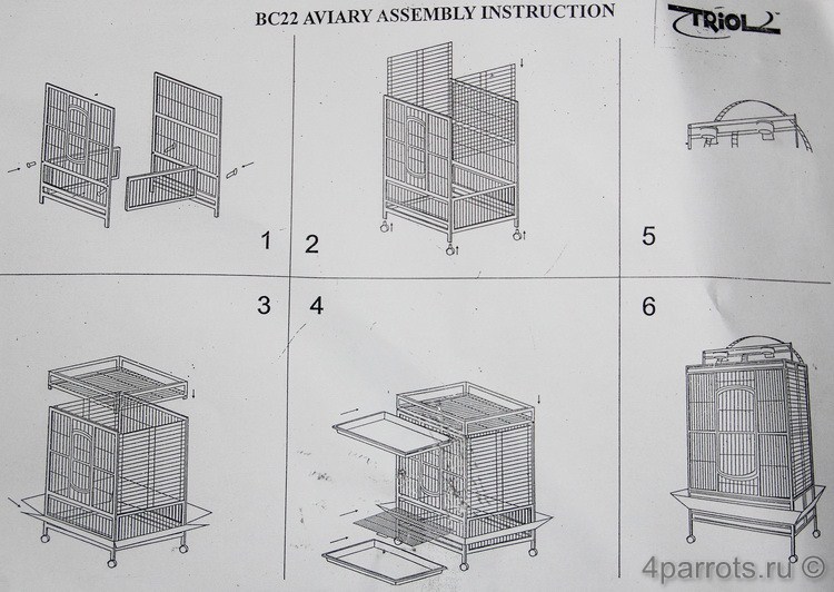  triol bc22 инструкция по сборке 