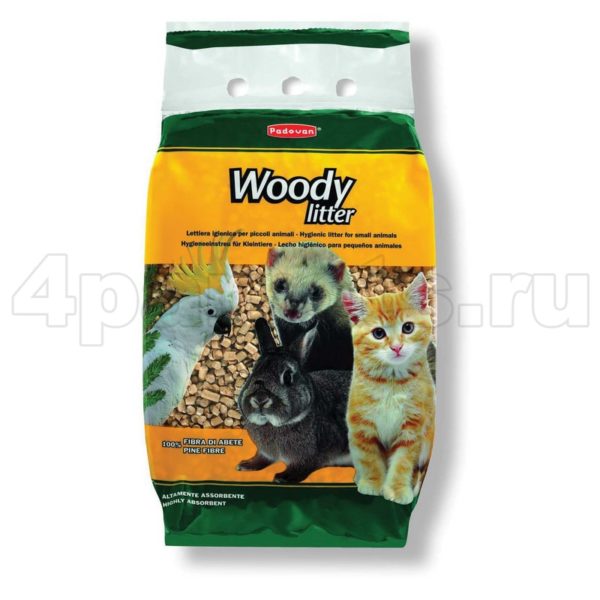 Padovan наполнитель Woody litter древесные гранулы