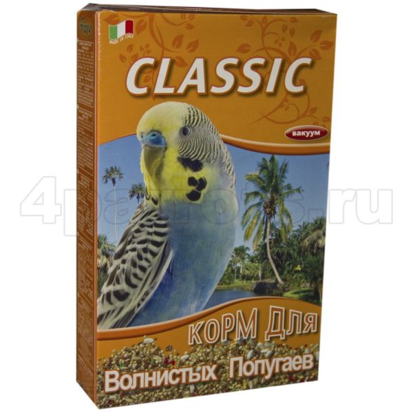 Fiory корм для волнистых попугаев Classic 800 г